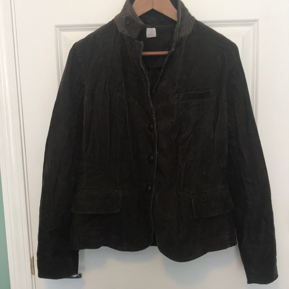 Corduroy Pea Coat